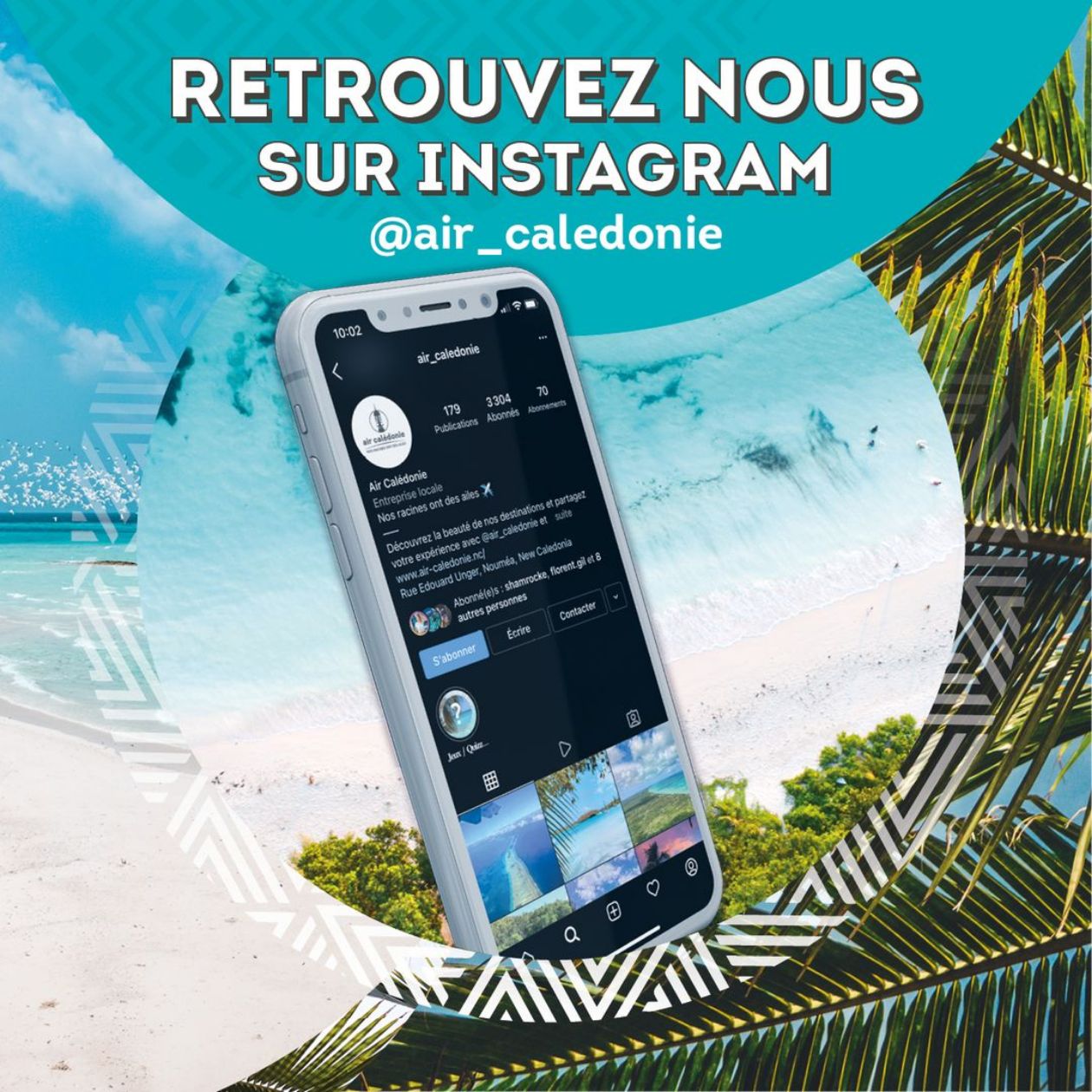 Air Calédonie sur Instagram