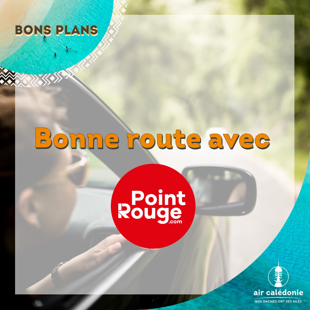 Grâce à Air Calédonie, profitez de 15 à 20% de remise chez Point Rouge