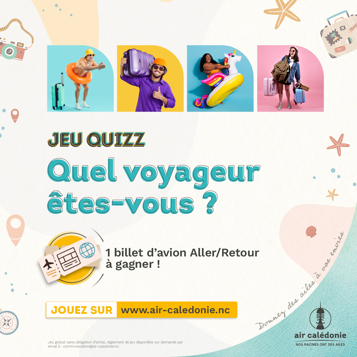 Test de personnalité - jeu quizz